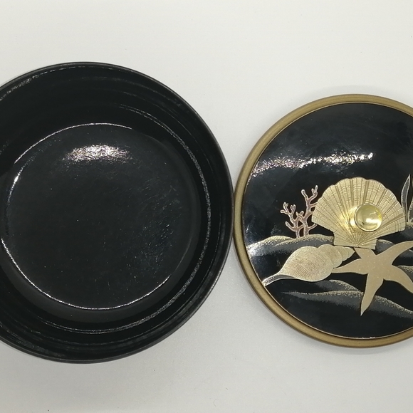 VTG Otagiri Lacquer Jewelry Box - Picture 14 of 16